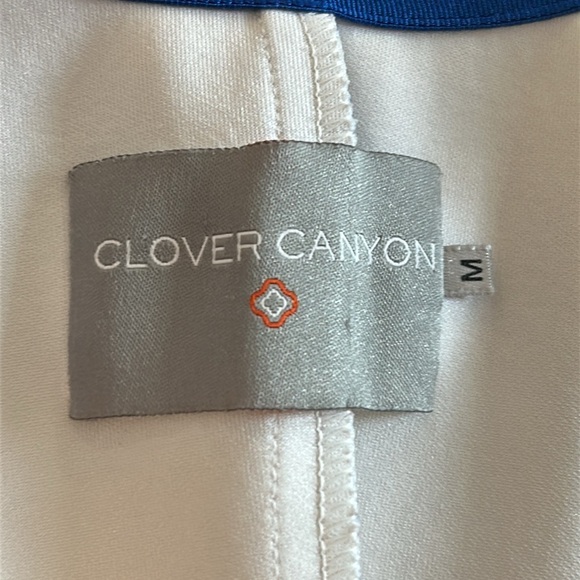 Clover Canyon Blue Floral Sleeveless Dress Size M | Stretch Bodycon Print - Picture 7 of 7